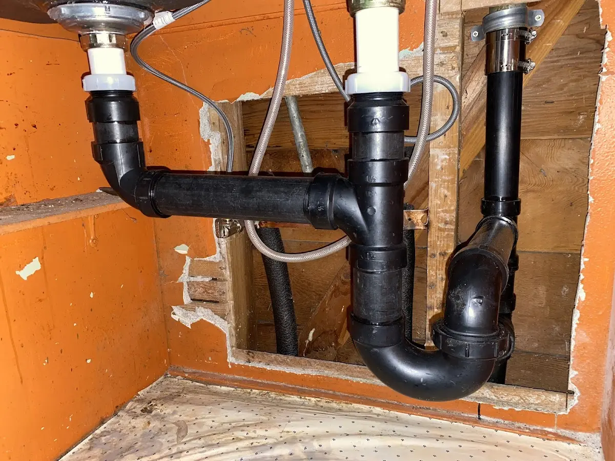 Professional Repiping Services equipment and tools on the job in Pleasant Valley